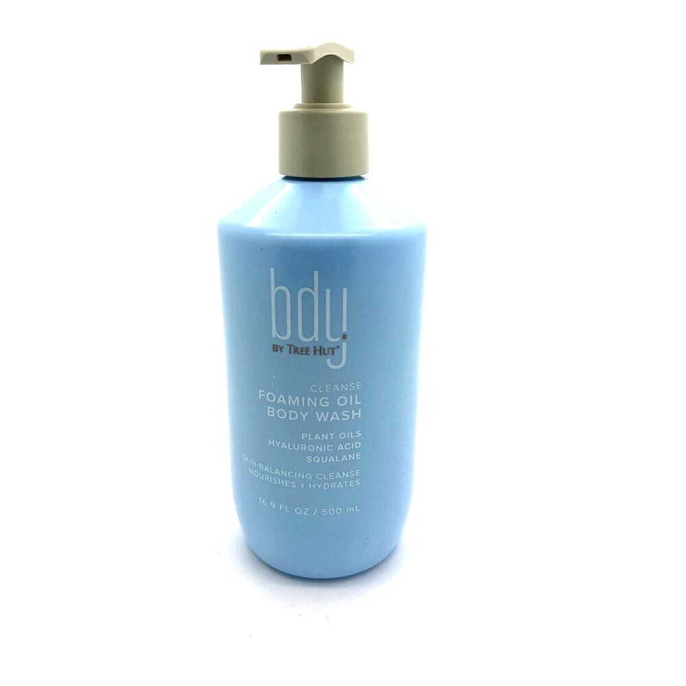 Tree Hut BDY Foaming Oil Body Wash 16.9 oz NEW